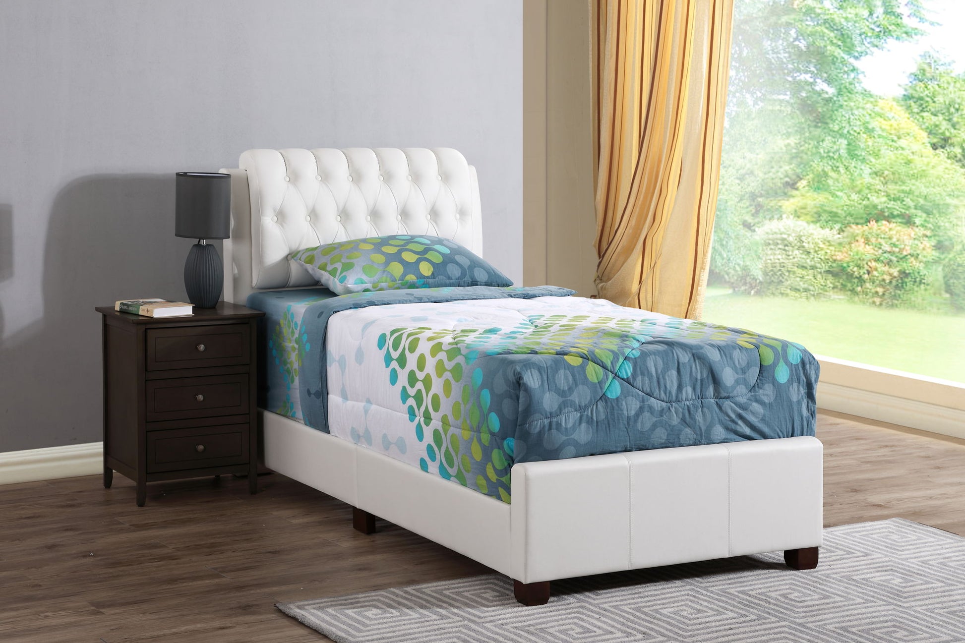 Tufted Upholstered Bed - The Sleep Loft - Online Mattress Showroom NYC