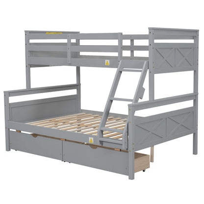 Bunk Bed With Ladder And Safety Guardrail - The Sleep Loft - Online Mattress Showroom NYC