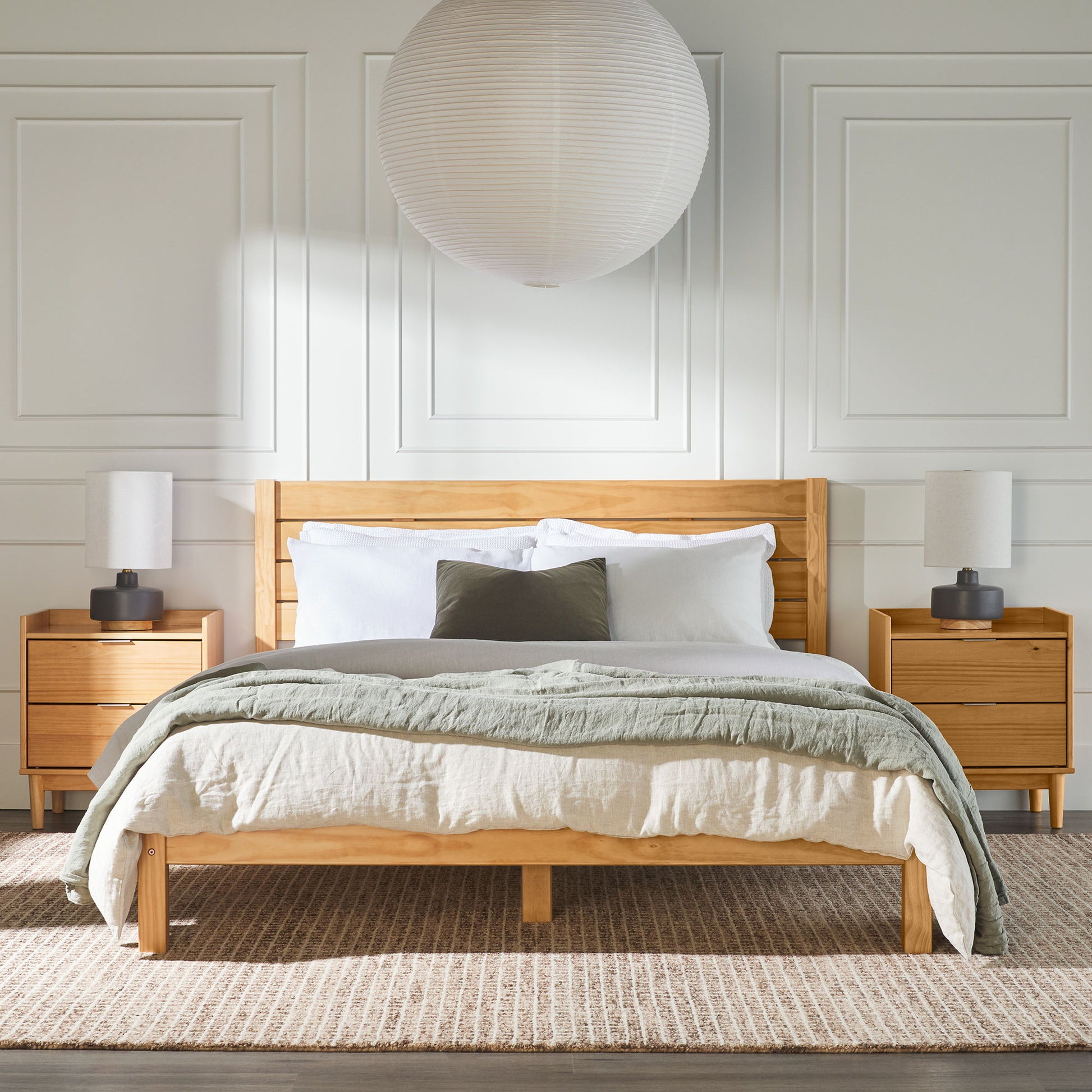 Modern Minimalist Boho Bedframe - The Sleep Loft - Online Mattress Showroom NYC