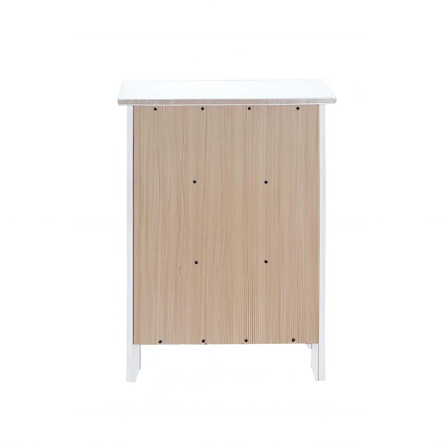 Daniel - 3 Drawer Nightstand - White - The Sleep Loft - Online Mattress Showroom NYC