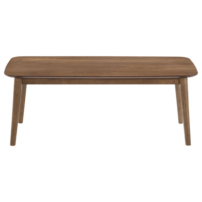 Radley 3-piece Rectangular Coffee Table Set Natural Walnut