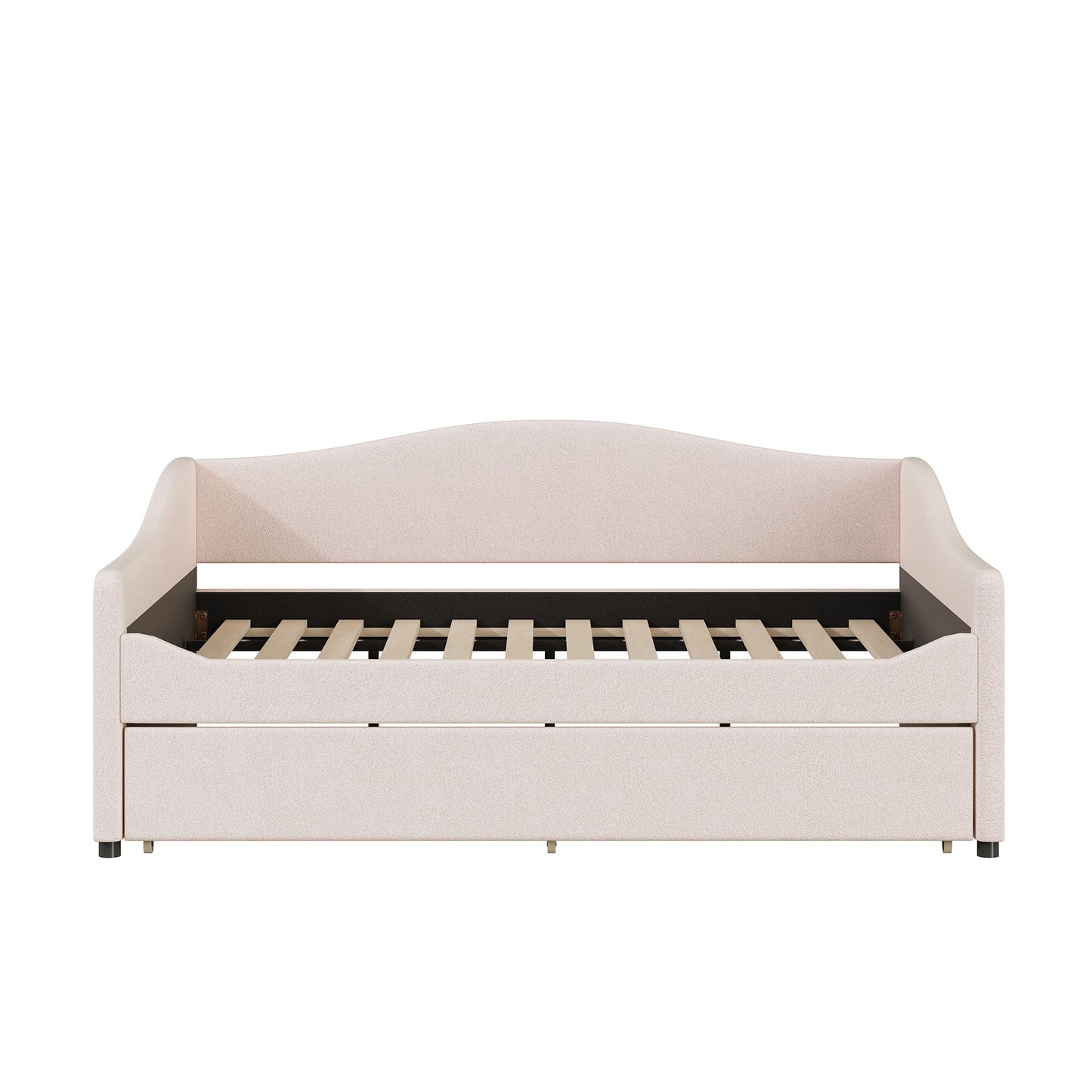 Upholstered Daybed With Light And Trundle - The Sleep Loft - Online Mattress Showroom NYC