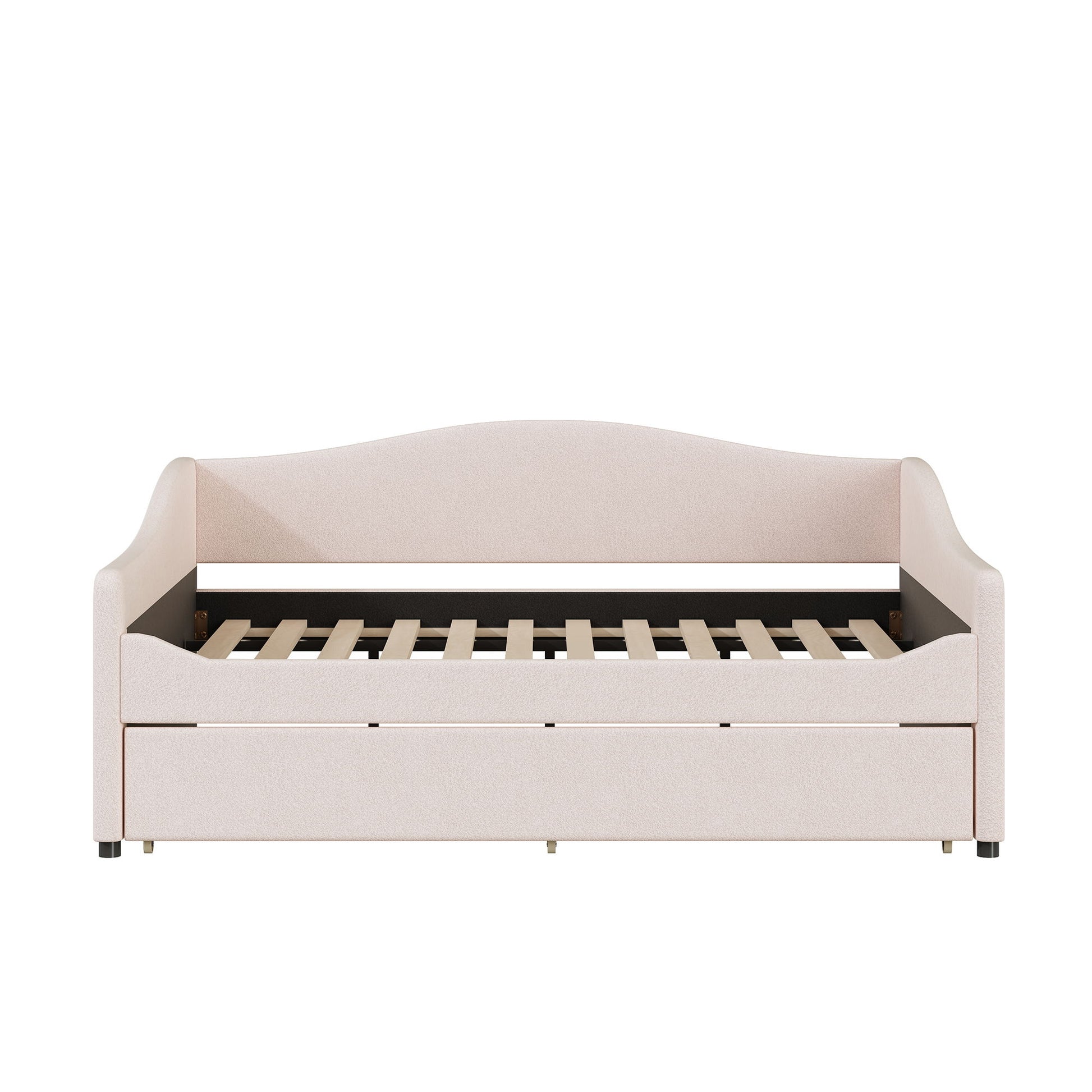Upholstered Daybed With Light And Trundle - The Sleep Loft - Online Mattress Showroom NYC