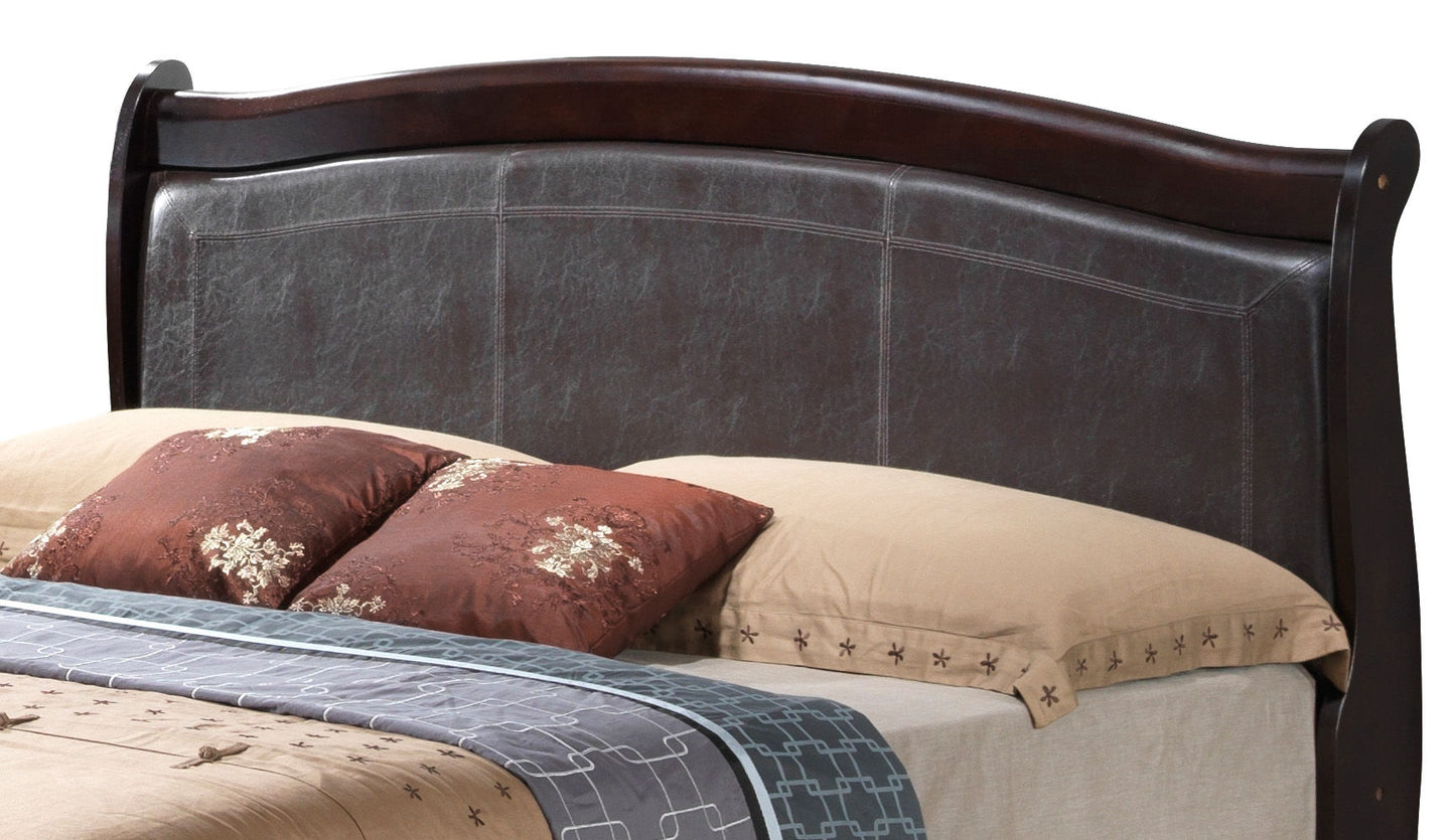 Panel Sleigh Bed Elegantly Crafted - The Sleep Loft - Online Mattress Showroom NYC
