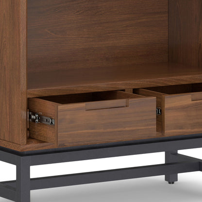 Banting - Mid Century Bookcase, Handcrafted - The Sleep Loft - Online Mattress Showroom NYC