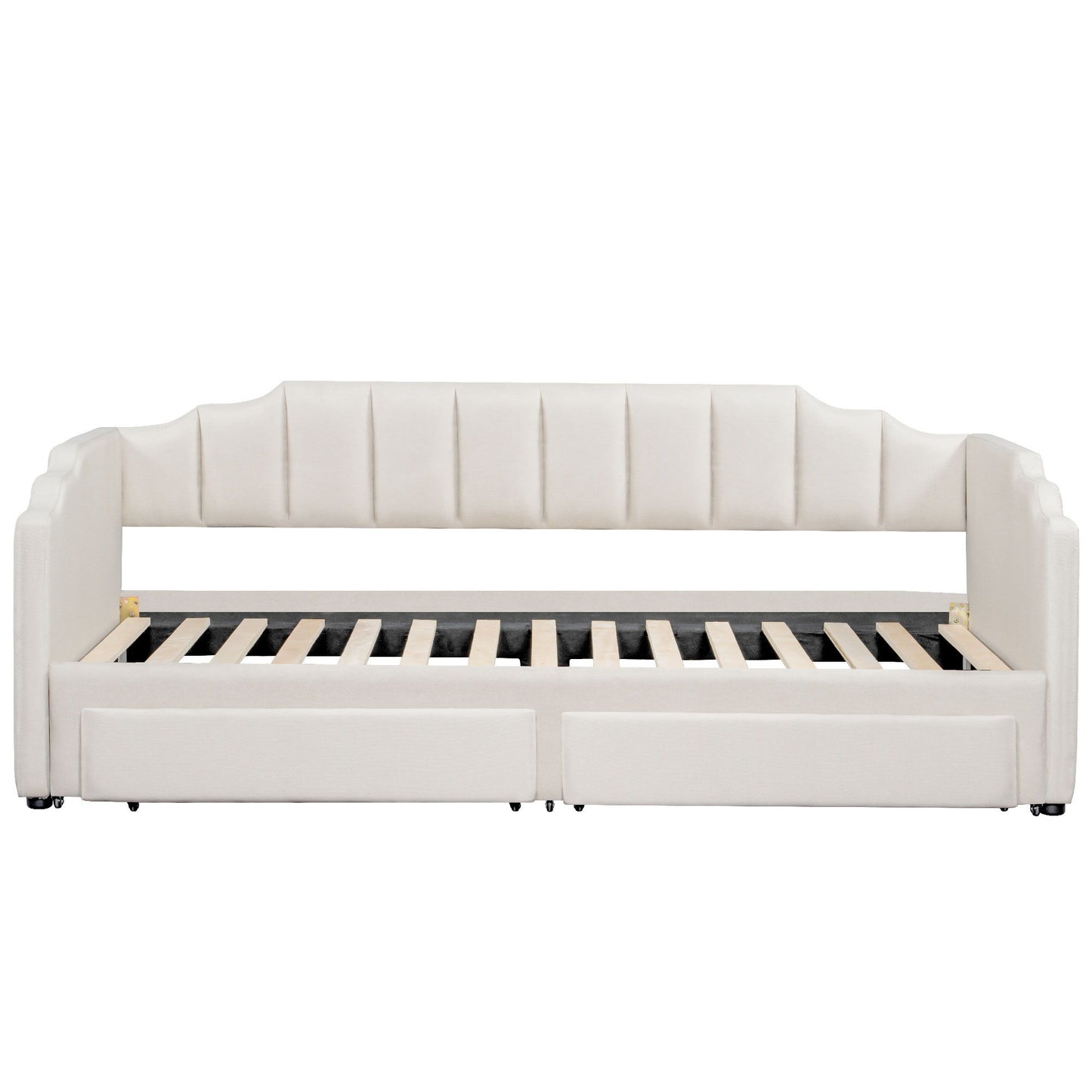 Extendable Daybed With LED Light And 2 Storage Drawers - The Sleep Loft - Online Mattress Showroom NYC
