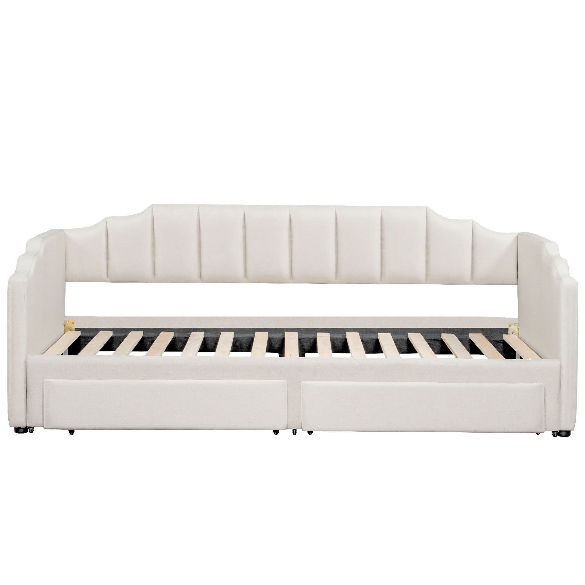 Extendable Daybed With LED Light And 2 Storage Drawers - The Sleep Loft - Online Mattress Showroom NYC