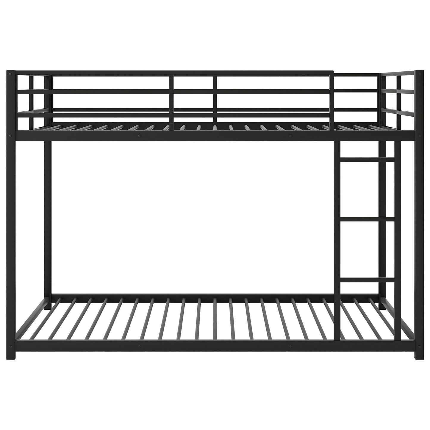 Metal Bunk Bed, Low Bunk Bed With Ladder - The Sleep Loft - Online Mattress Showroom NYC