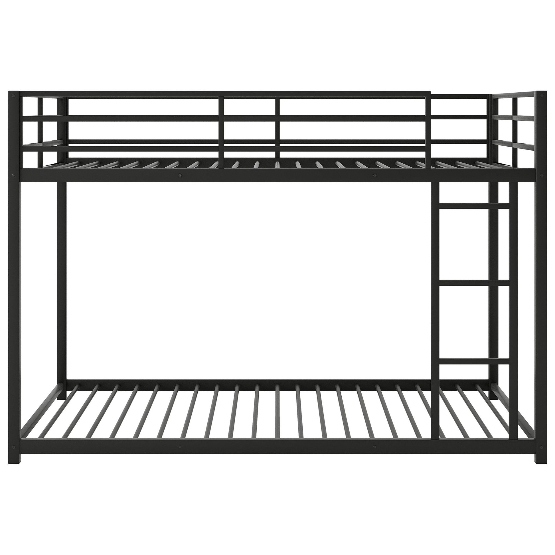 Metal Bunk Bed, Low Bunk Bed With Ladder - The Sleep Loft - Online Mattress Showroom NYC