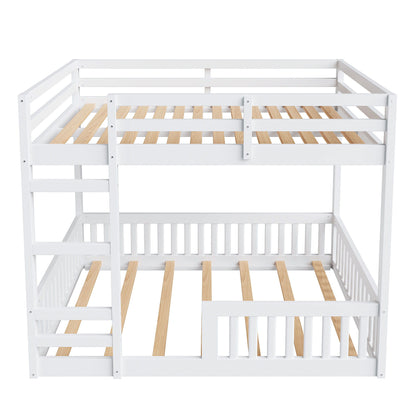 Stylish Bunk Bed With Ladder And Guardrails - The Sleep Loft - Online Mattress Showroom NYC