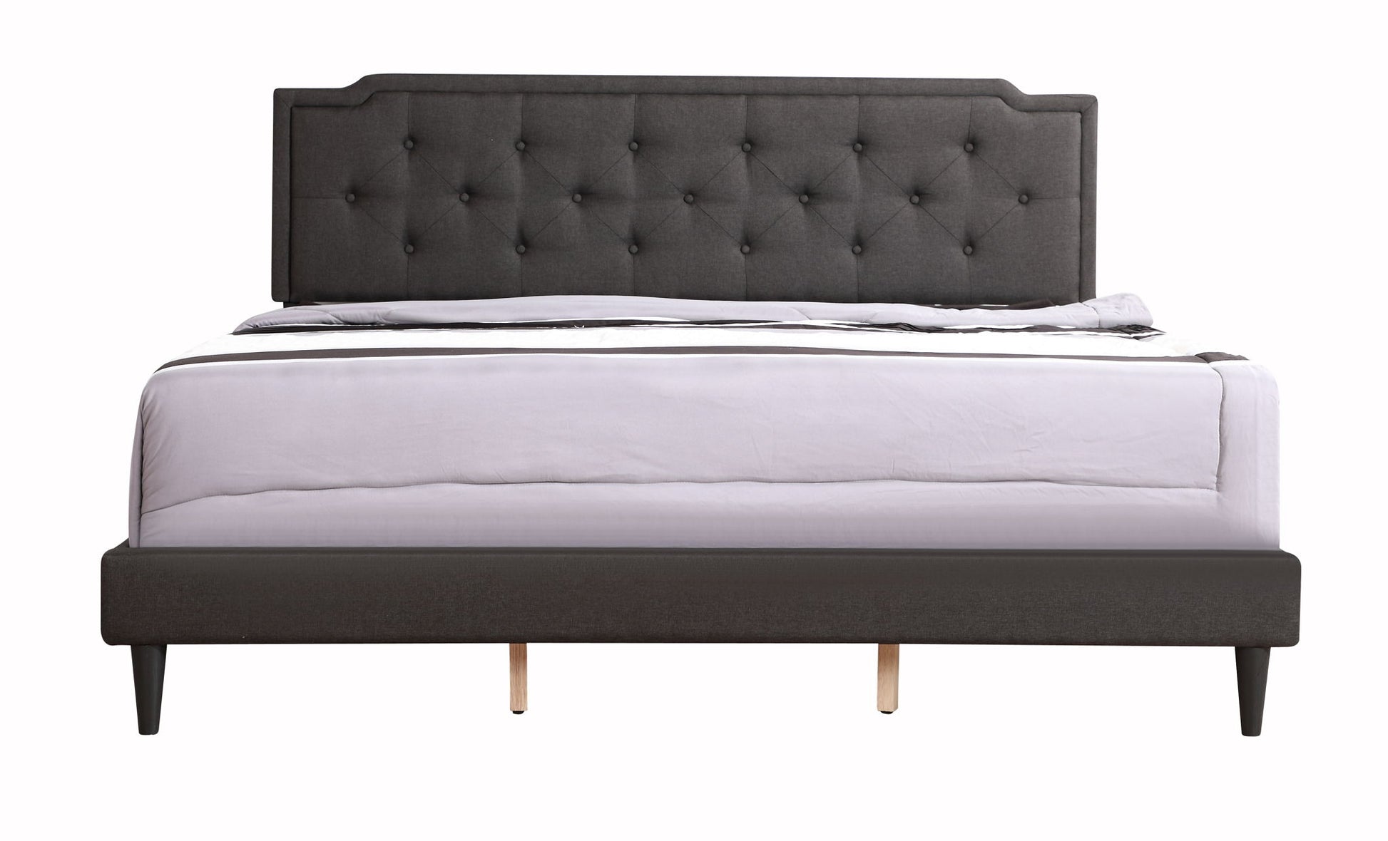 Button Tufted Bed Charming For Cozy Spaces - The Sleep Loft - Online Mattress Showroom NYC