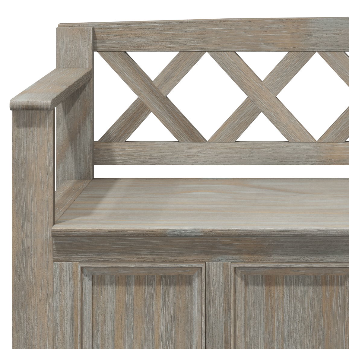 Amherst - Handcrafted Entryway Storage Bench - The Sleep Loft - Online Mattress Showroom NYC