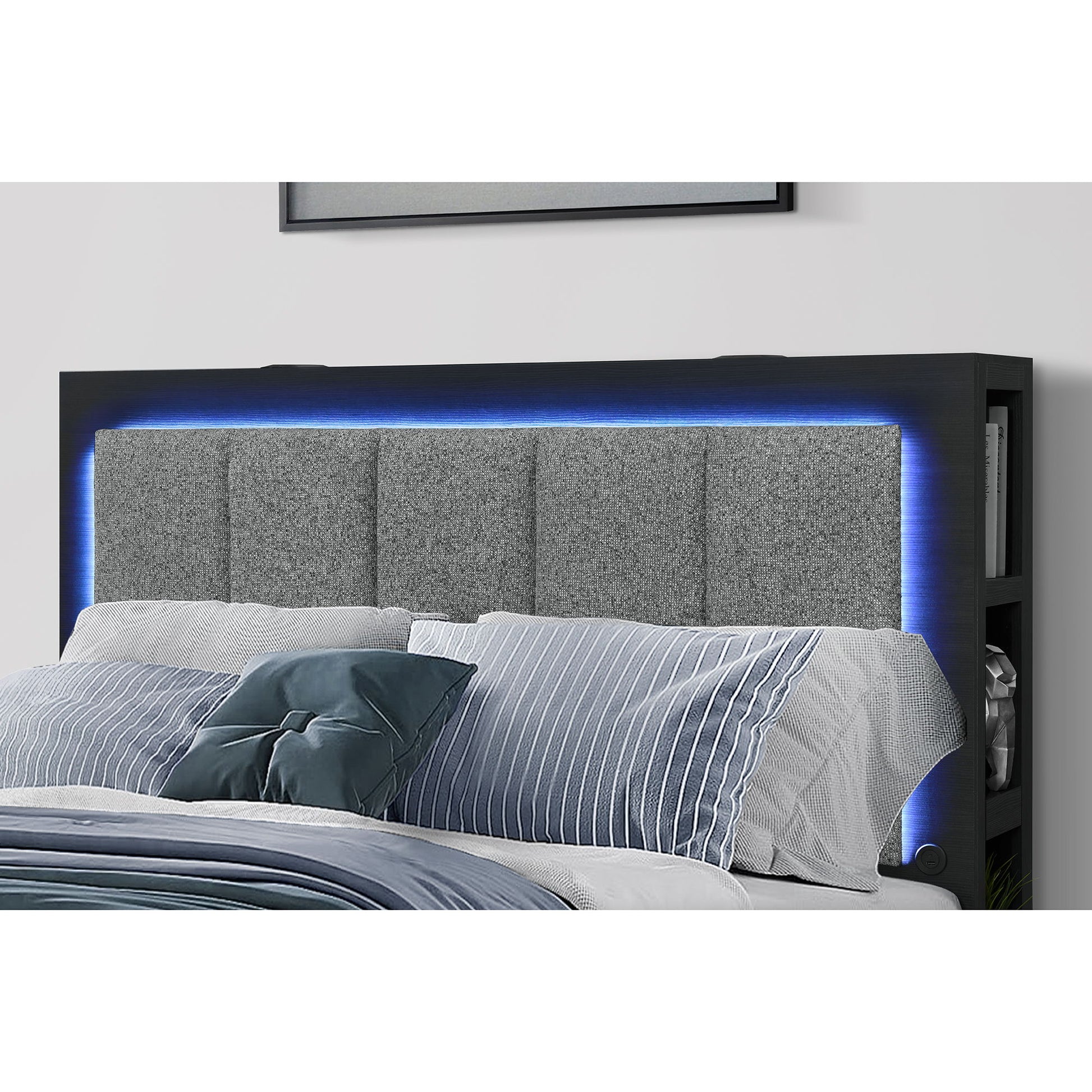 Messa - Bed With Storage Features And LED Lighting - The Sleep Loft - Online Mattress Showroom NYC