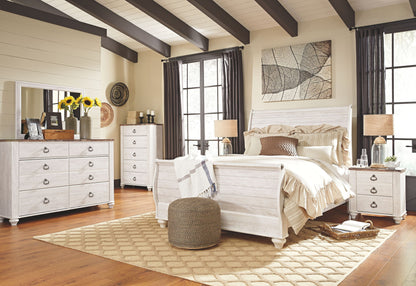 Willowton - Sleigh Bed - The Sleep Loft - Online Mattress Showroom NYC