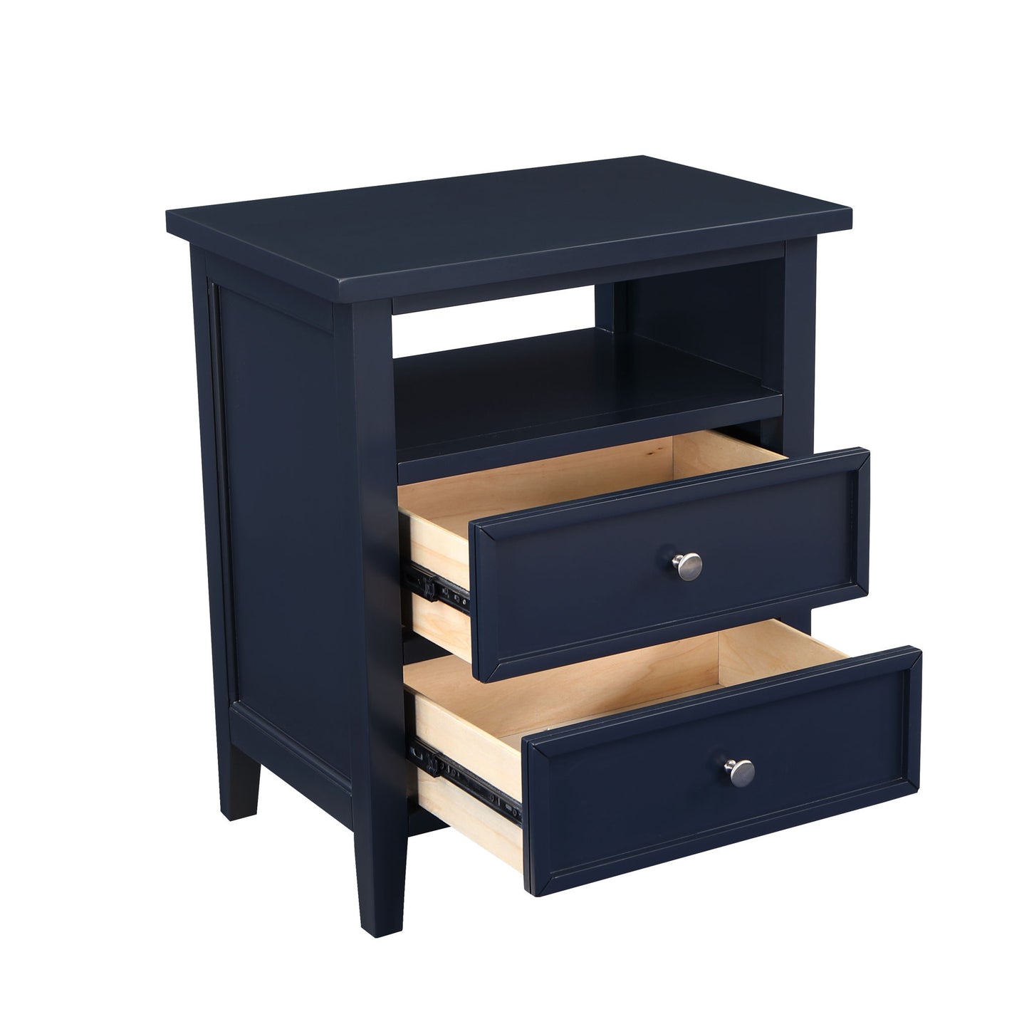 Weston - 2 Drawer Nightstand - The Sleep Loft - Online Mattress Showroom NYC