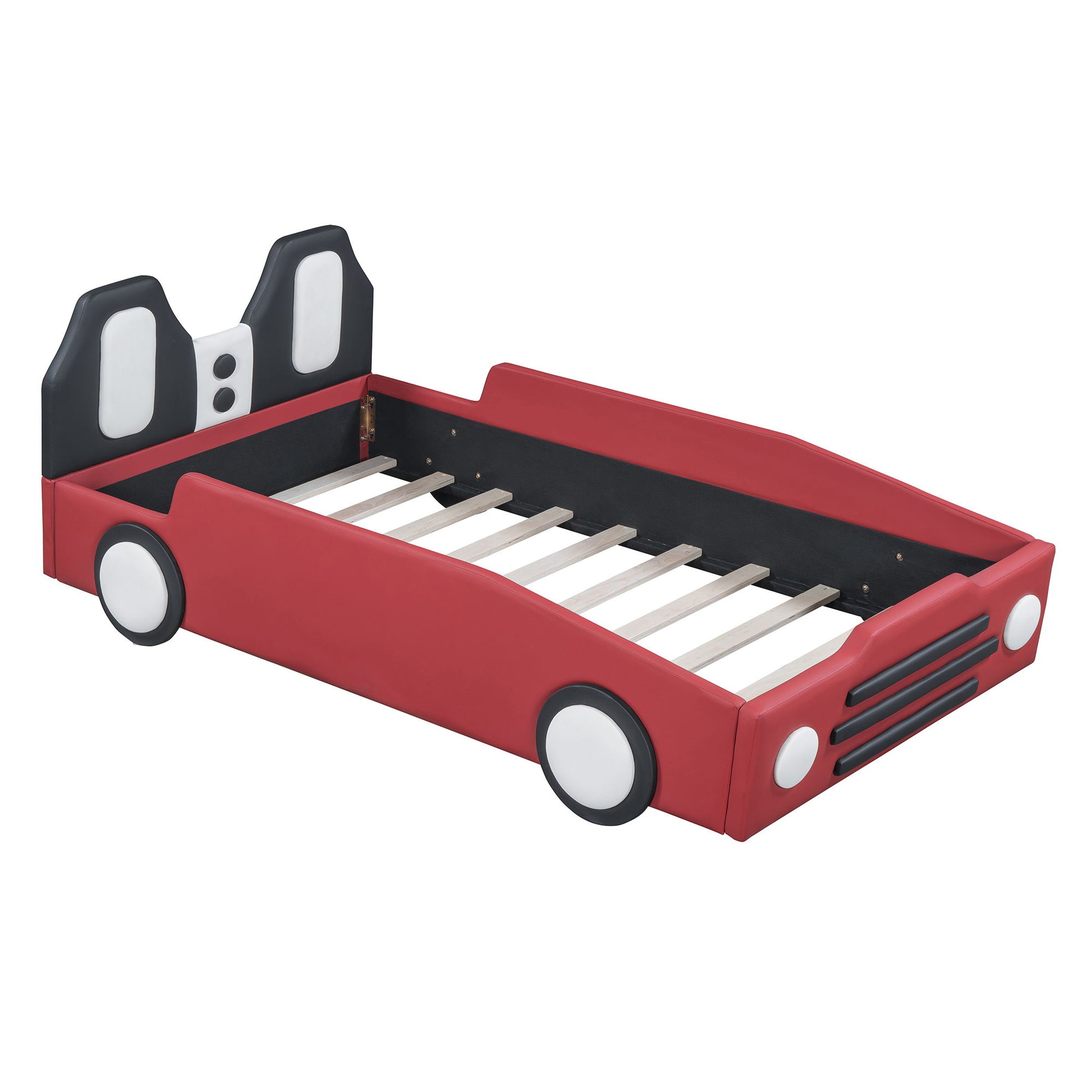 High Quality Race Car Shaped Platform Bed & Wheels - The Sleep Loft - Online Mattress Showroom NYC