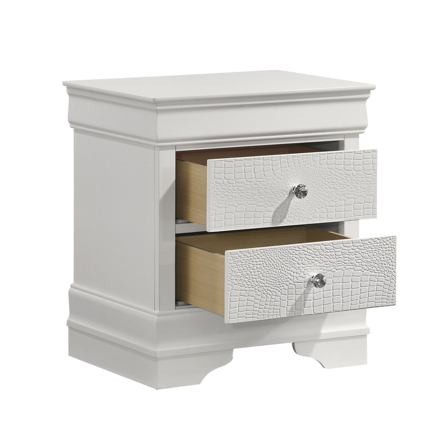 Blaze - 2 Drawer Nightstand - The Sleep Loft - Online Mattress Showroom NYC