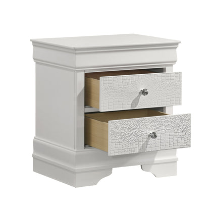 Blaze - 2 Drawer Nightstand - The Sleep Loft - Online Mattress Showroom NYC