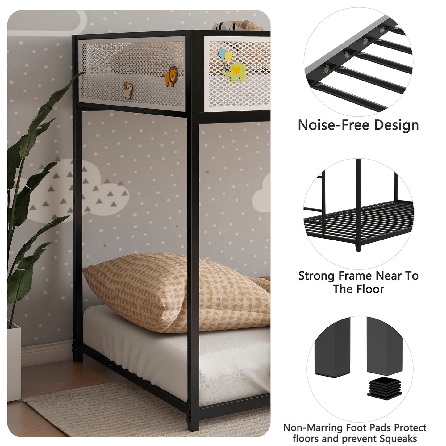 Adam - Bunk Guard Rail - The Sleep Loft - Online Mattress Showroom NYC