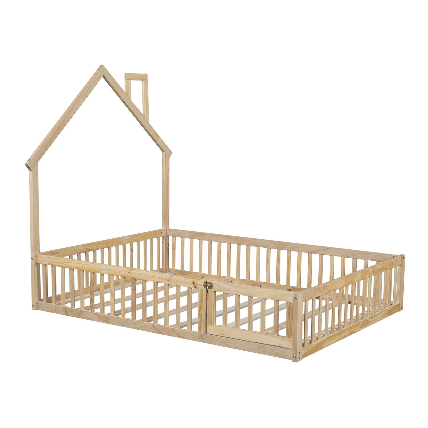 House Platform Bed With Guardrail - The Sleep Loft - Online Mattress Showroom NYC