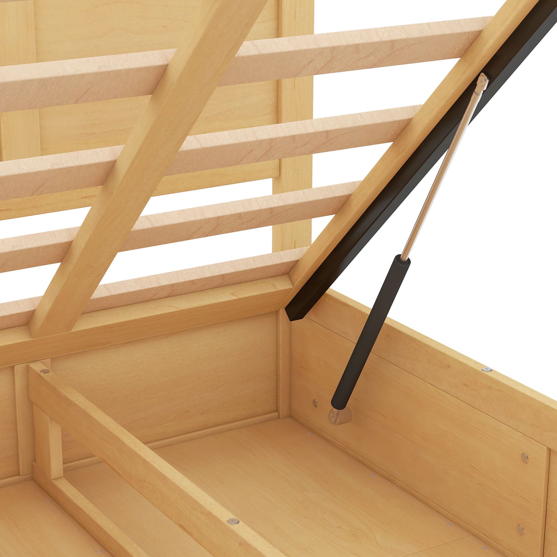 Platform Bed With Underneath Storage And 2 Drawers - The Sleep Loft - Online Mattress Showroom NYC