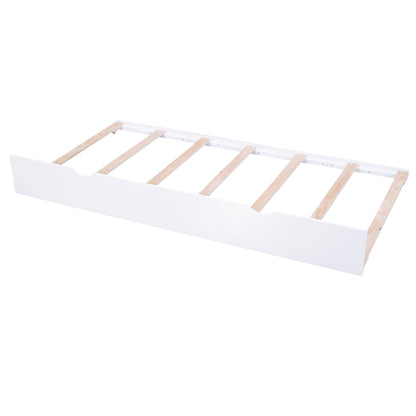 Storage Platform Bed With Pull Out Shelves And Trundle - The Sleep Loft - Online Mattress Showroom NYC