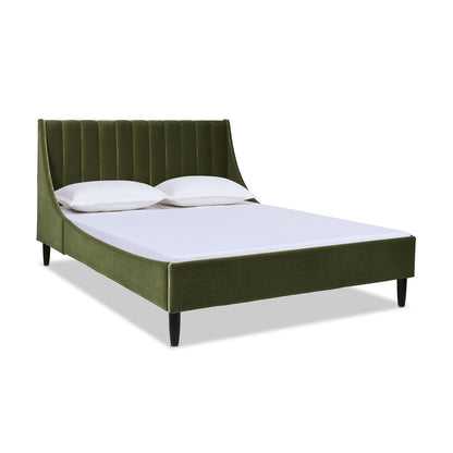 Aspen - Vertical Tufted Modern Headboard Platform Bed Set - The Sleep Loft - Online Mattress Showroom NYC