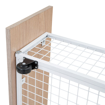 Triple Bunk Bed With Drawers, Multi-Functional Frame With Desks And Shelves In The Middle - The Sleep Loft - Online Mattress Showroom NYC