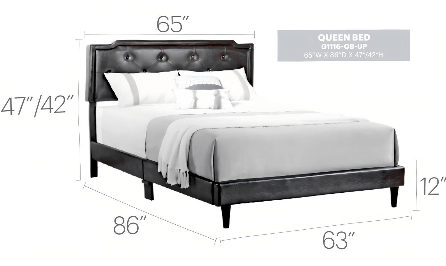 Button Tufted Bed Charming For Cozy Spaces - The Sleep Loft - Online Mattress Showroom NYC