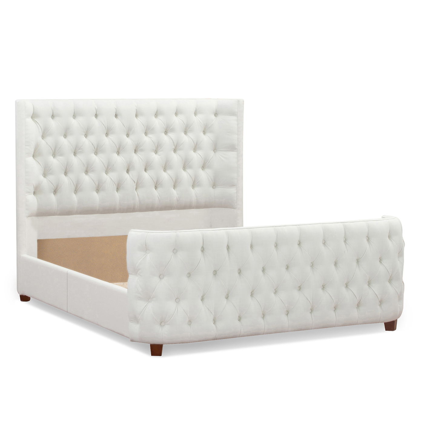 Brooklyn - Tufted Panel Bed Headboard And Footboard Set - The Sleep Loft - Online Mattress Showroom NYC