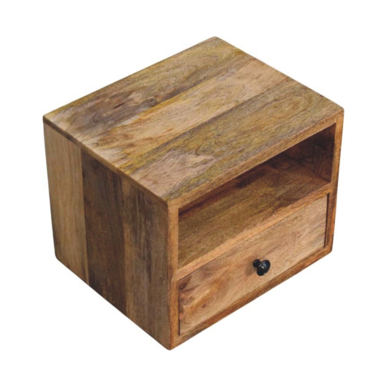 Solis - 1 Drawer Wall Mounted Nightstand - The Sleep Loft - Online Mattress Showroom NYC