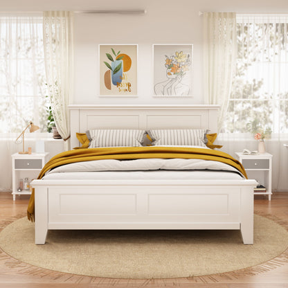 Nightstand With 1 Drawer 1 Shelf - The Sleep Loft - Online Mattress Showroom NYC