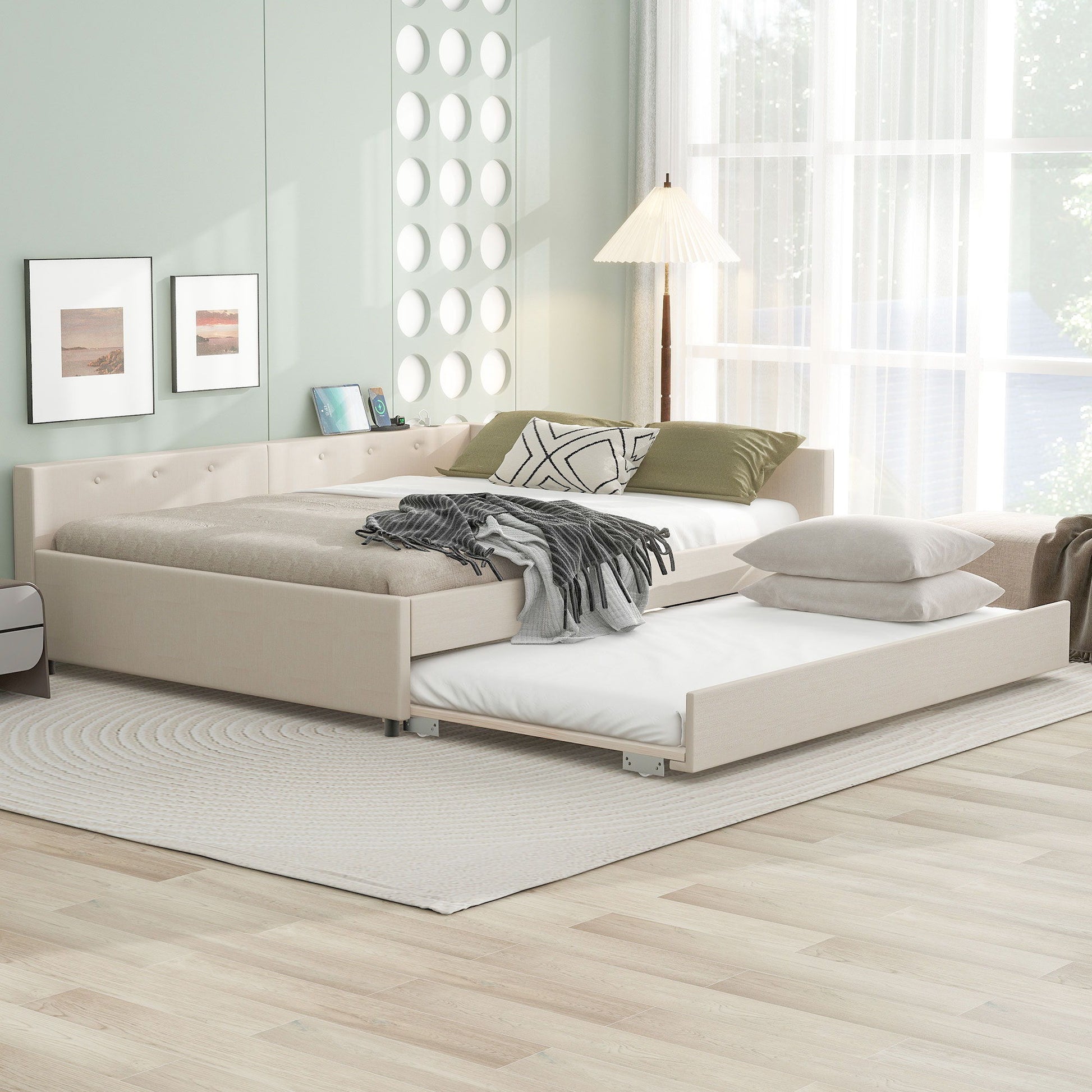Platform Bed With USB Ports - The Sleep Loft - Online Mattress Showroom NYC
