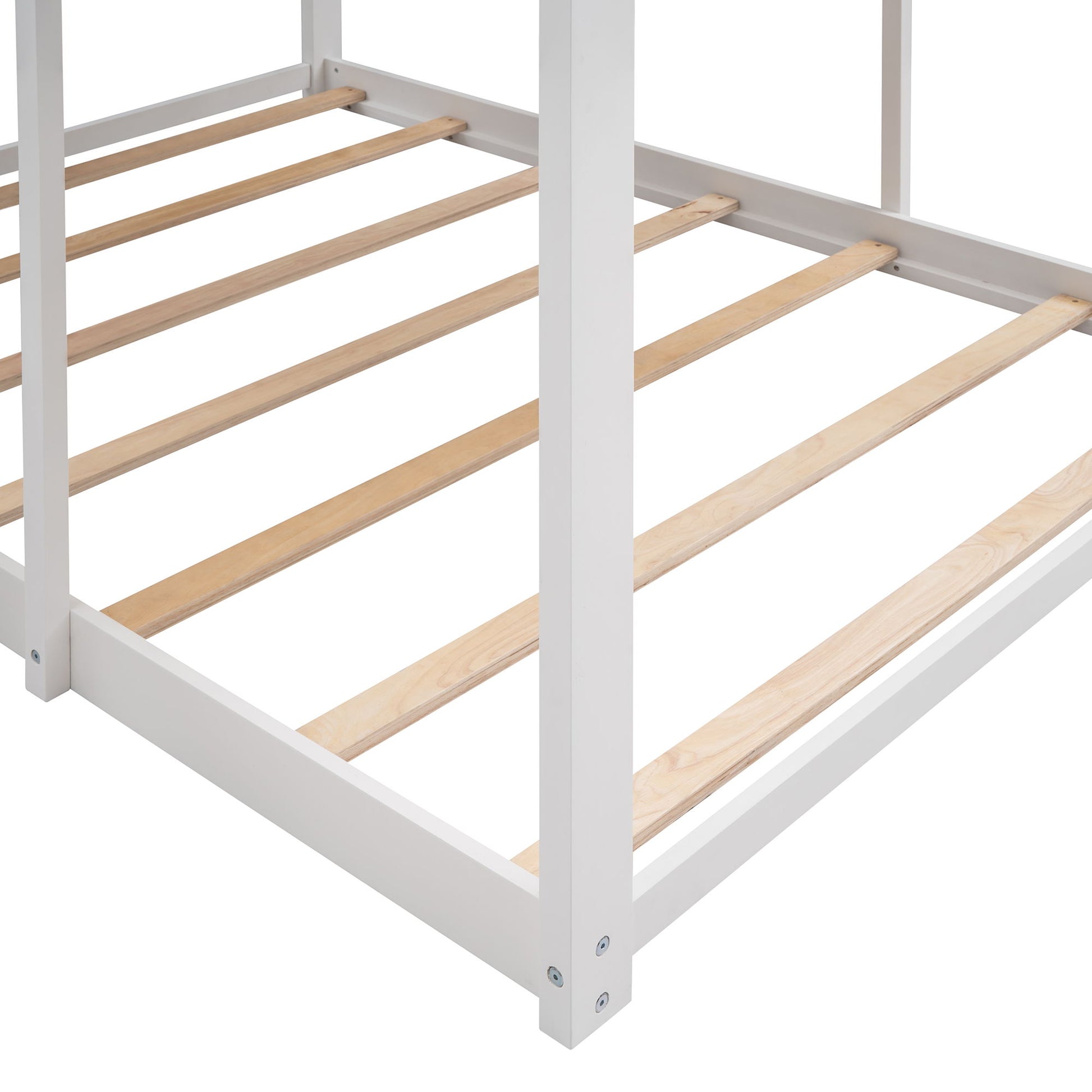Bunk Bed With Roof, Window, Guardrail, Ladder - The Sleep Loft - Online Mattress Showroom NYC