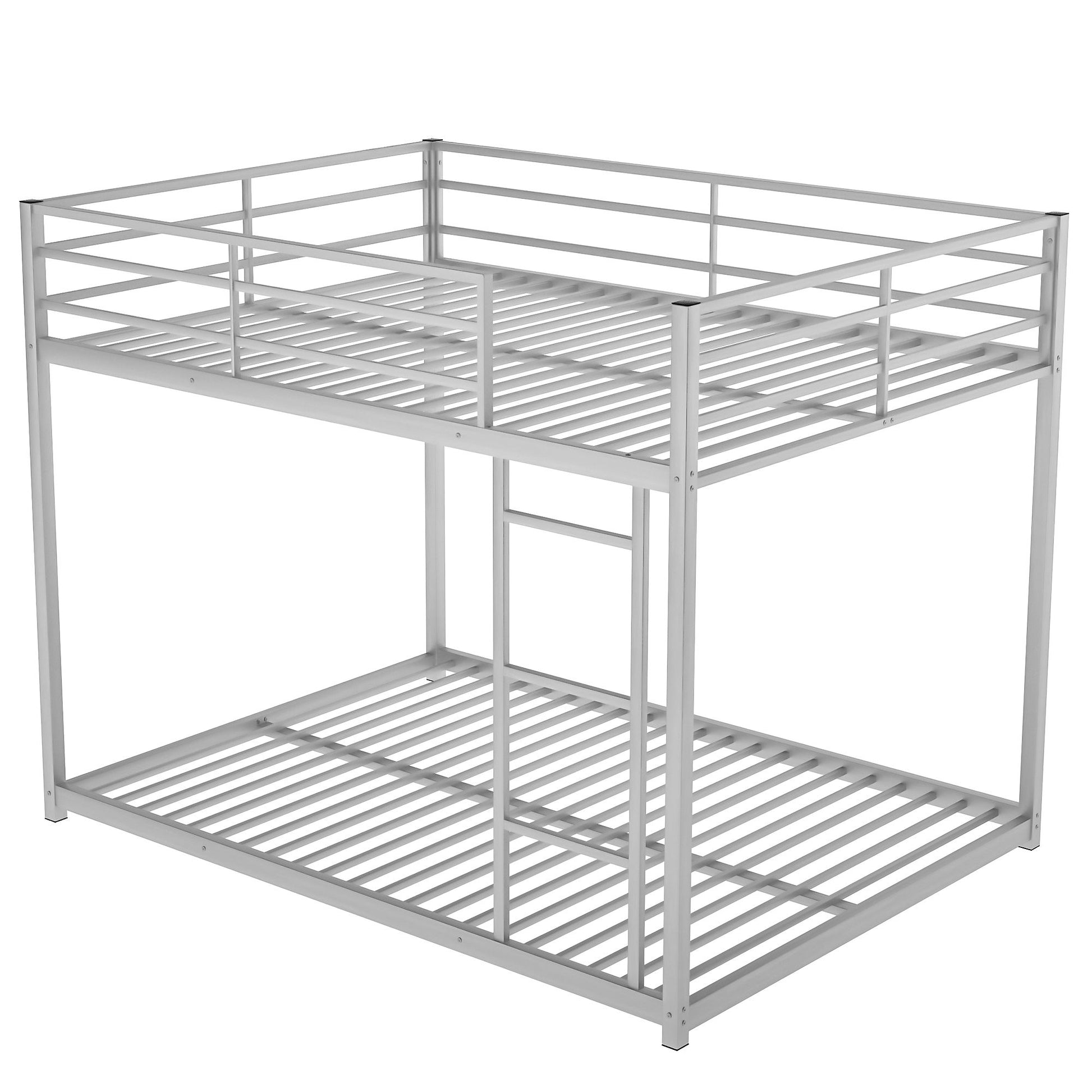 Metal Bunk Bed, Low Bunk Bed With Ladder - The Sleep Loft - Online Mattress Showroom NYC