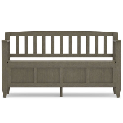 Brooklyn - Handcrafted Entryway Storage Bench - The Sleep Loft - Online Mattress Showroom NYC