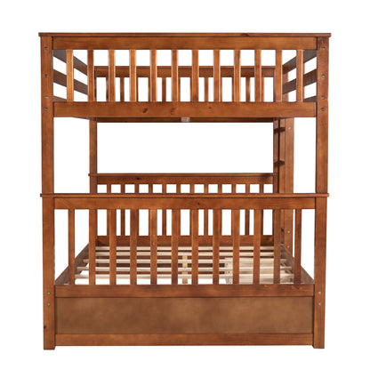 Bunk Bed With Ladders And 2 Storage Drawers - The Sleep Loft - Online Mattress Showroom NYC