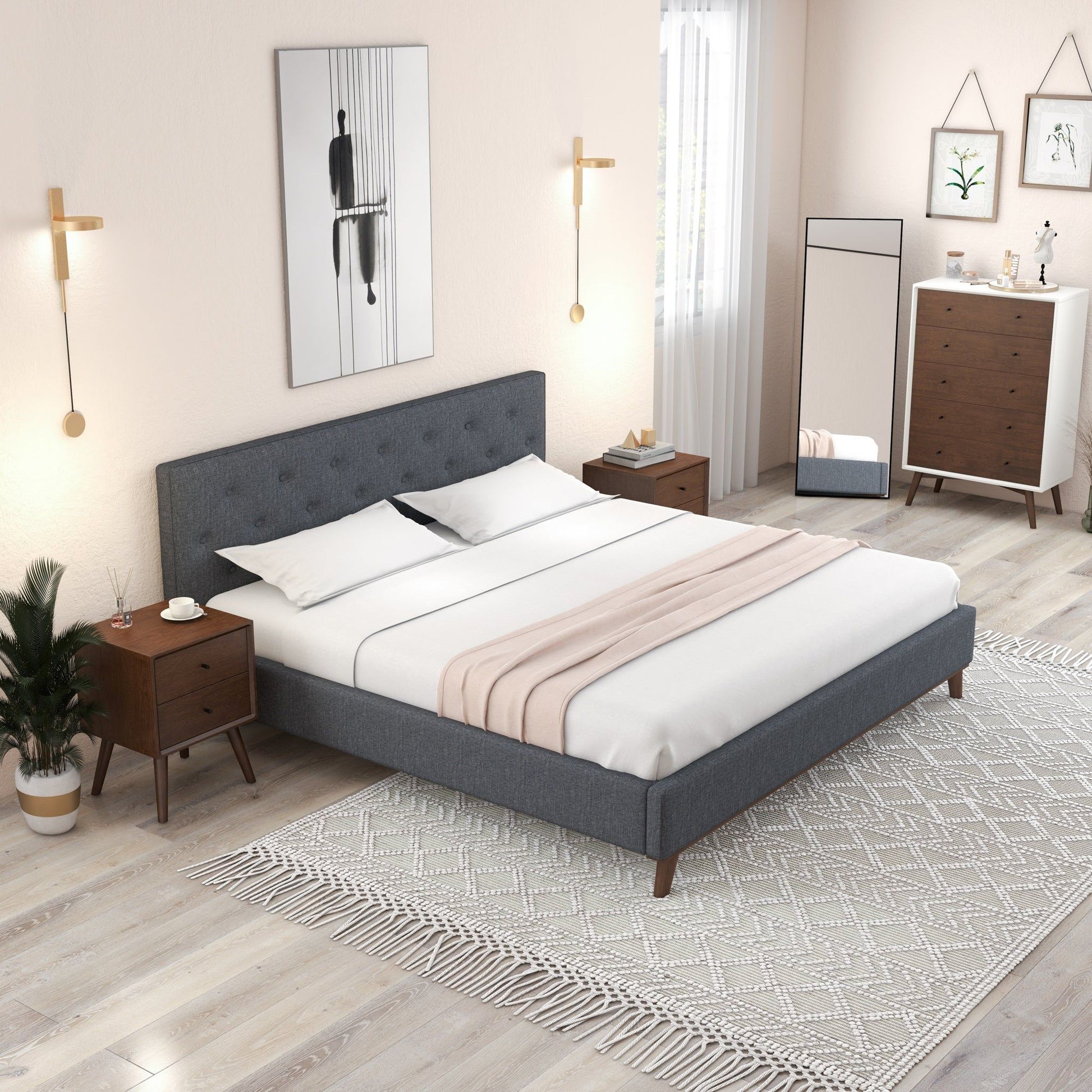 Graceville - Elegant Design Platform Bed - The Sleep Loft - Online Mattress Showroom NYC