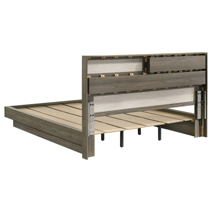 Edmondson - Bookcase Headboard Bed - The Sleep Loft - Online Mattress Showroom NYC