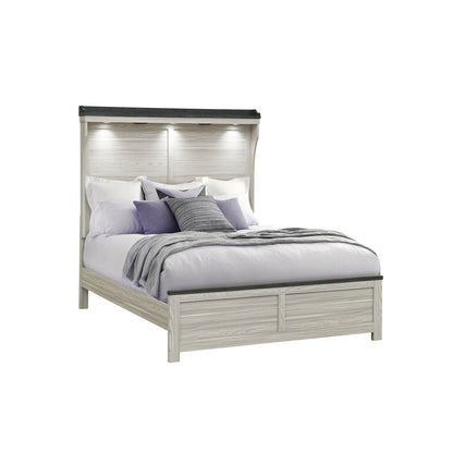 Augusta - Bed With Lit Headboard - The Sleep Loft - Online Mattress Showroom NYC