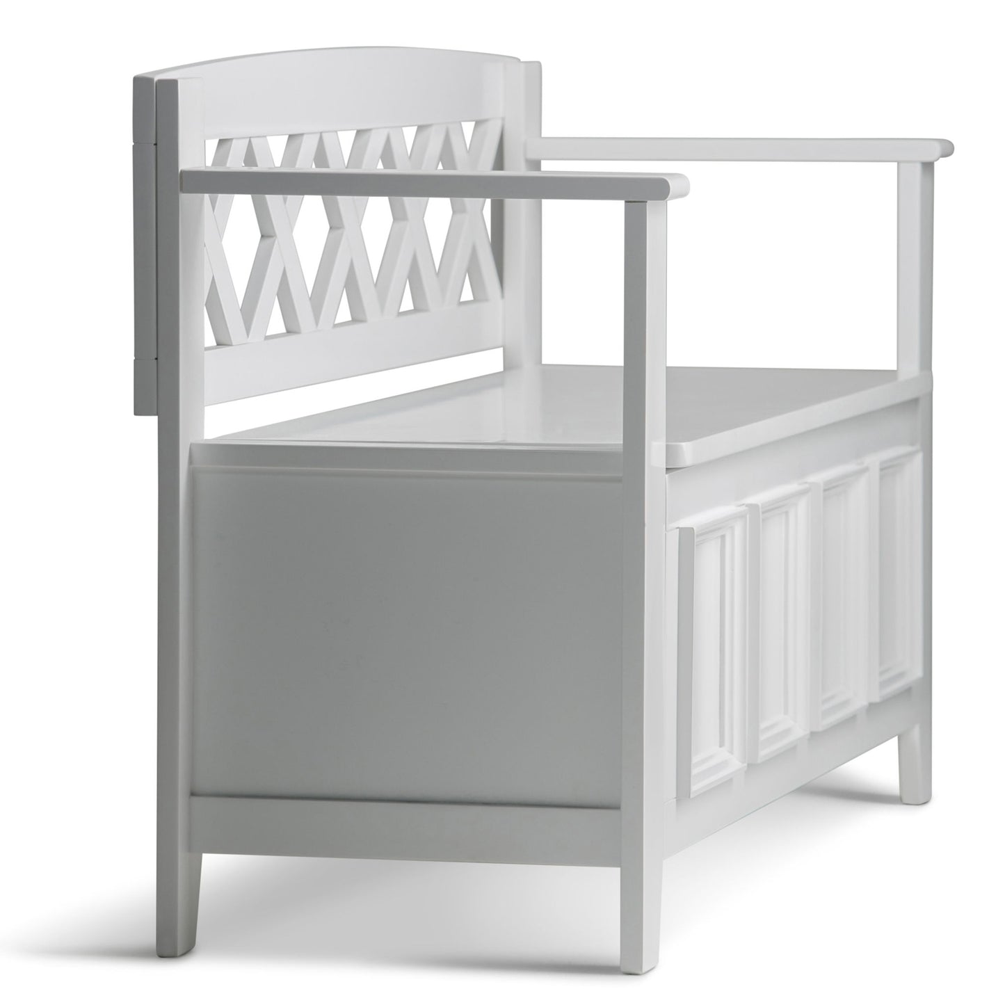 Amherst - Handcrafted Entryway Storage Bench - The Sleep Loft - Online Mattress Showroom NYC