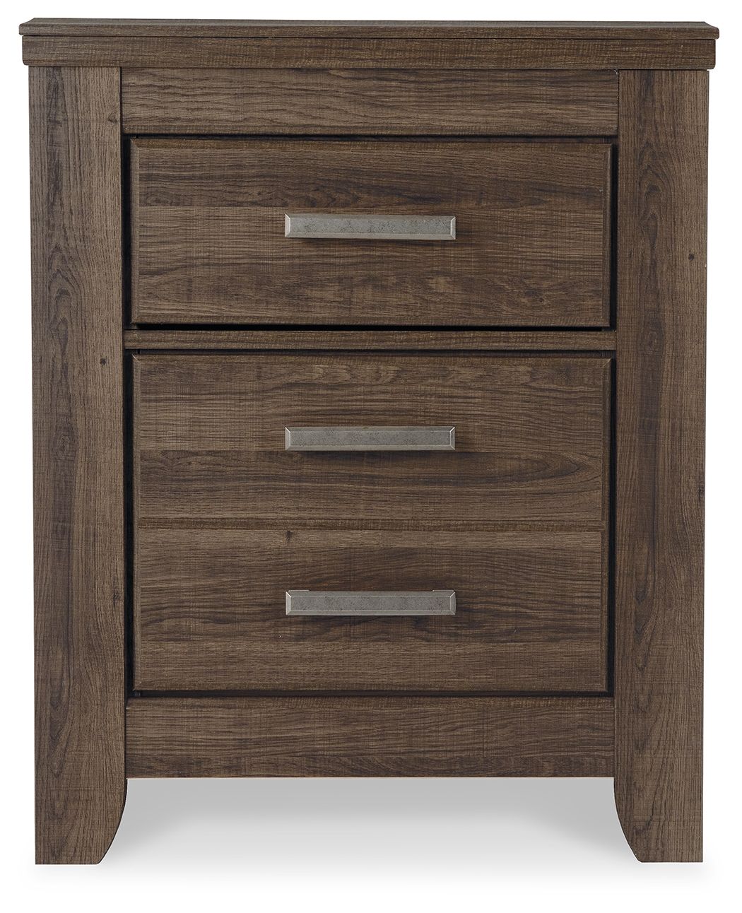 Juararo - Two Drawer Night Stand - Dark Brown - The Sleep Loft - Online Mattress Showroom NYC