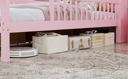 Bed With Headboard Storage Rack, 2 Under Bed Drawers, 3 Side Guardrails For Safety - The Sleep Loft - Online Mattress Showroom NYC