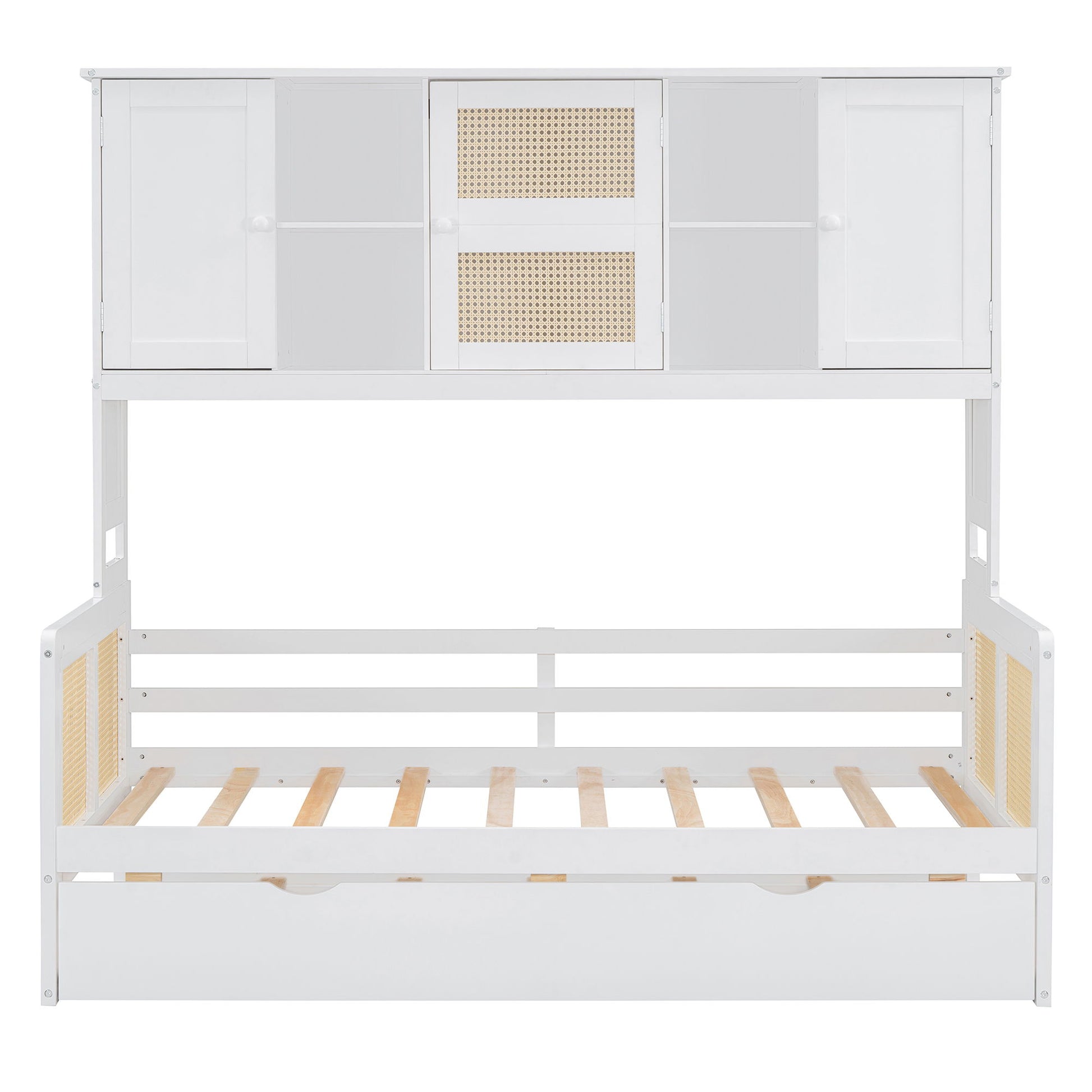 Daybed And All In One Cabinet And Shelf - The Sleep Loft - Online Mattress Showroom NYC
