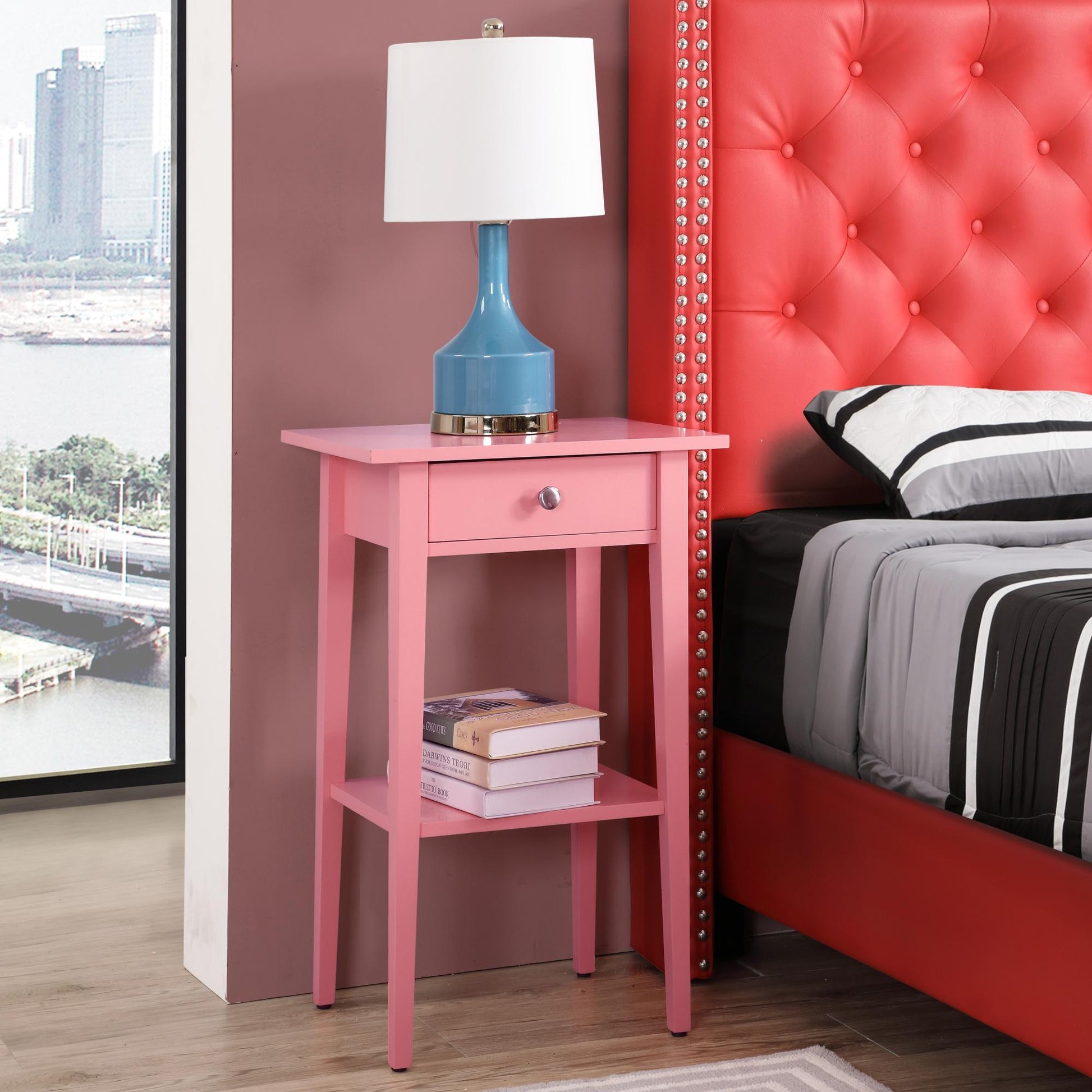 High Quality Wood Nightstand - The Sleep Loft - Online Mattress Showroom NYC