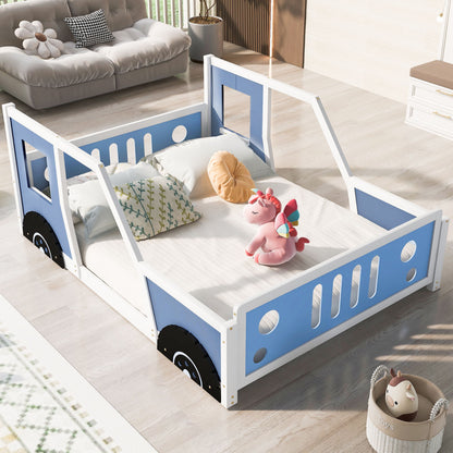 Classic Car Shaped Platform Bed With Wheels - The Sleep Loft - Online Mattress Showroom NYC