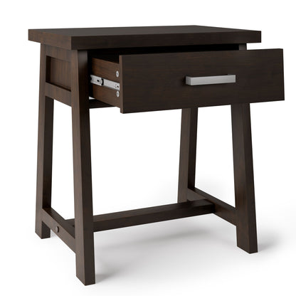 Sawhorse - Handcrafted Bedside Table - The Sleep Loft - Online Mattress Showroom NYC