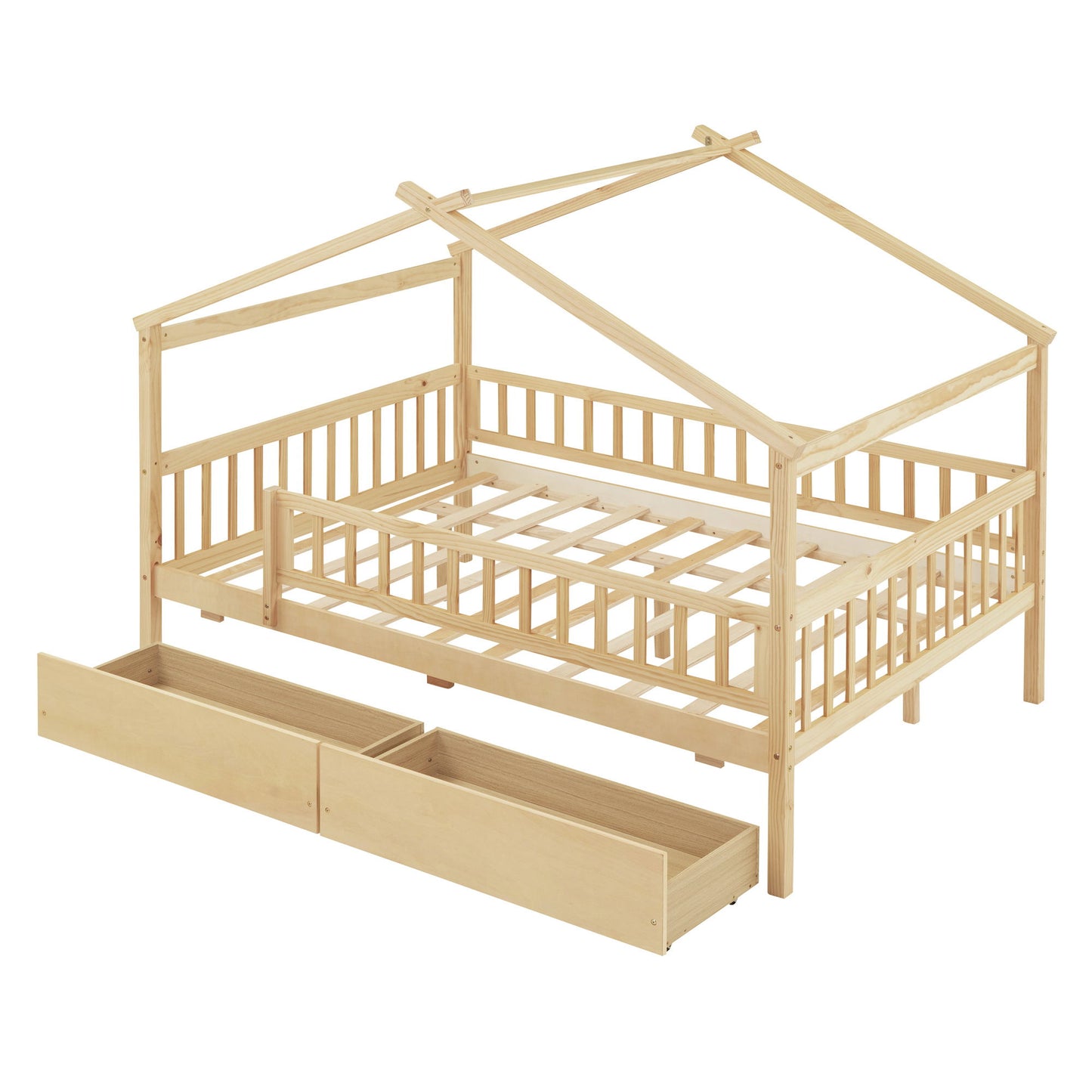 House Bed With 2 Drawers - The Sleep Loft - Online Mattress Showroom NYC