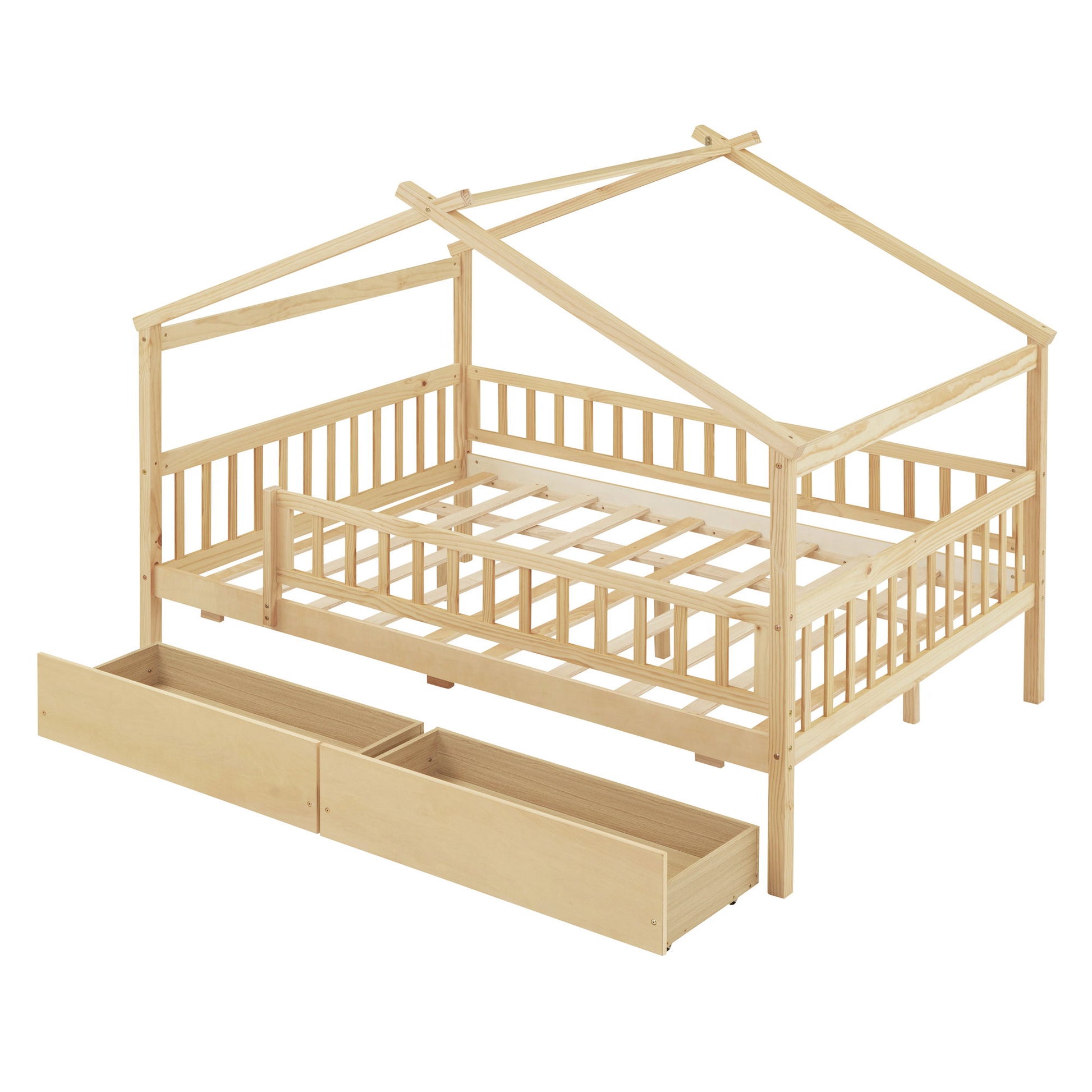 House Bed With 2 Drawers - The Sleep Loft - Online Mattress Showroom NYC