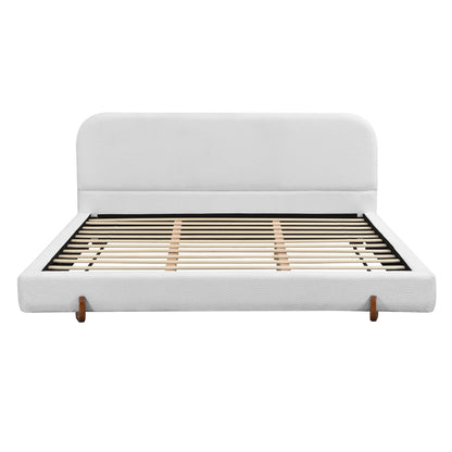 Elegant Upholstered Bed Frame - The Sleep Loft - Online Mattress Showroom NYC